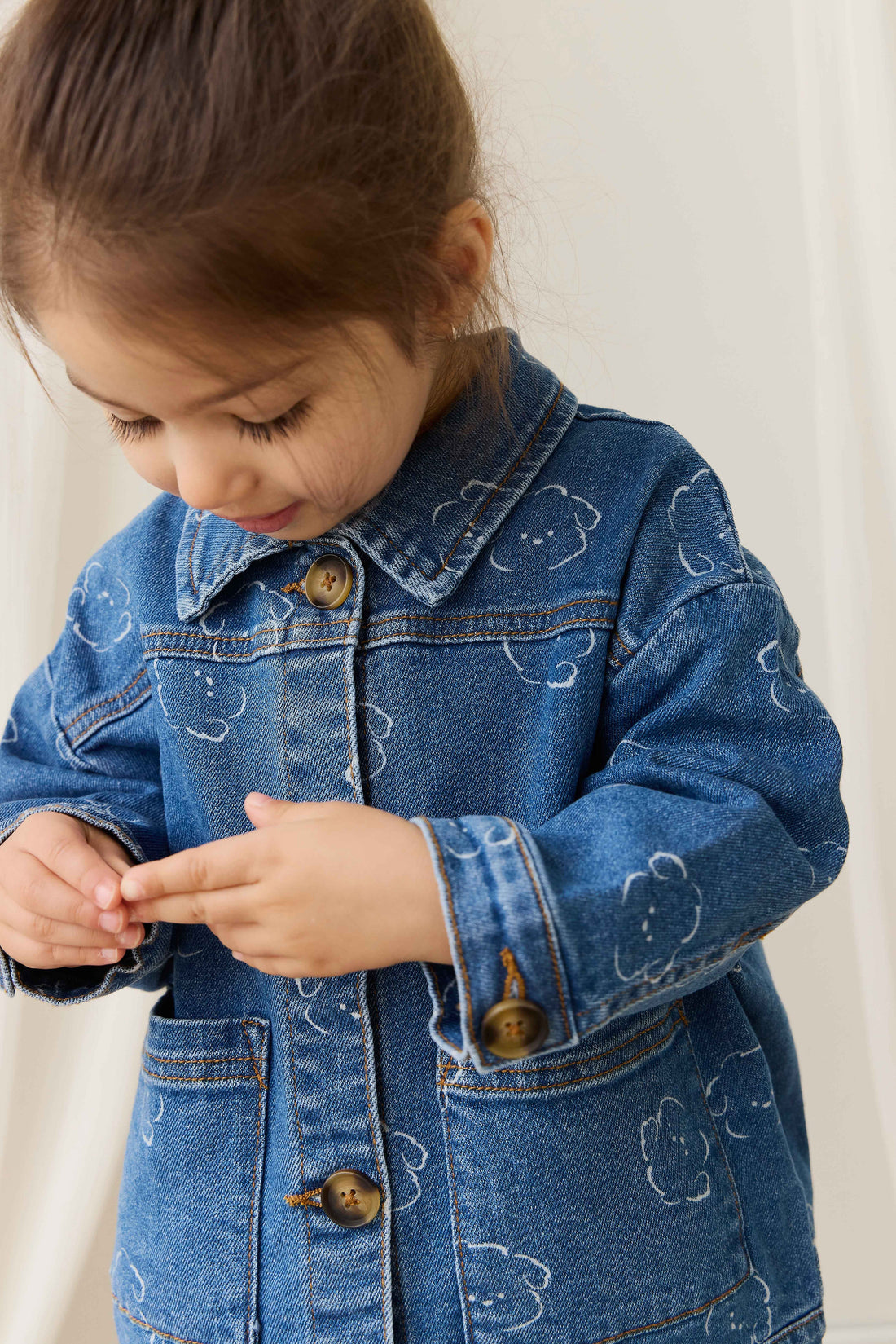Axel Jacket-Haru Denim Childrens Jacket from Jamie Kay USA