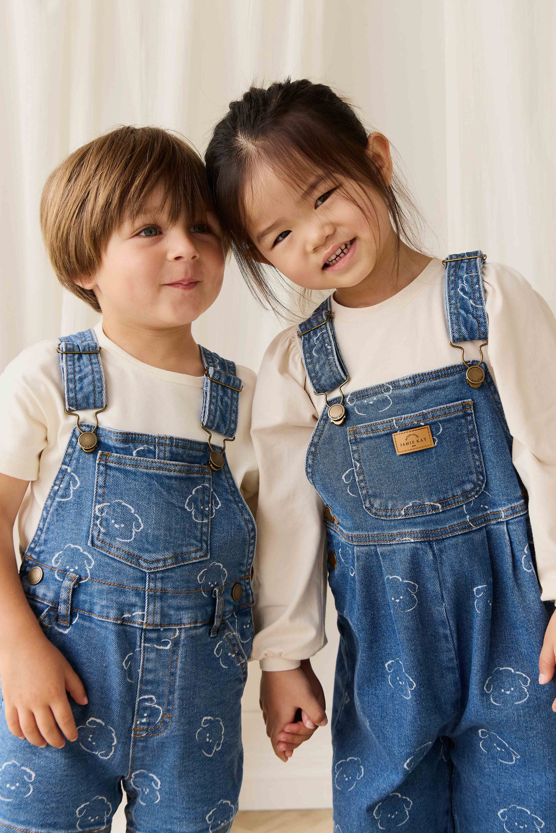 Blair Overall-Haru Denim Childrens Overall from Jamie Kay USA