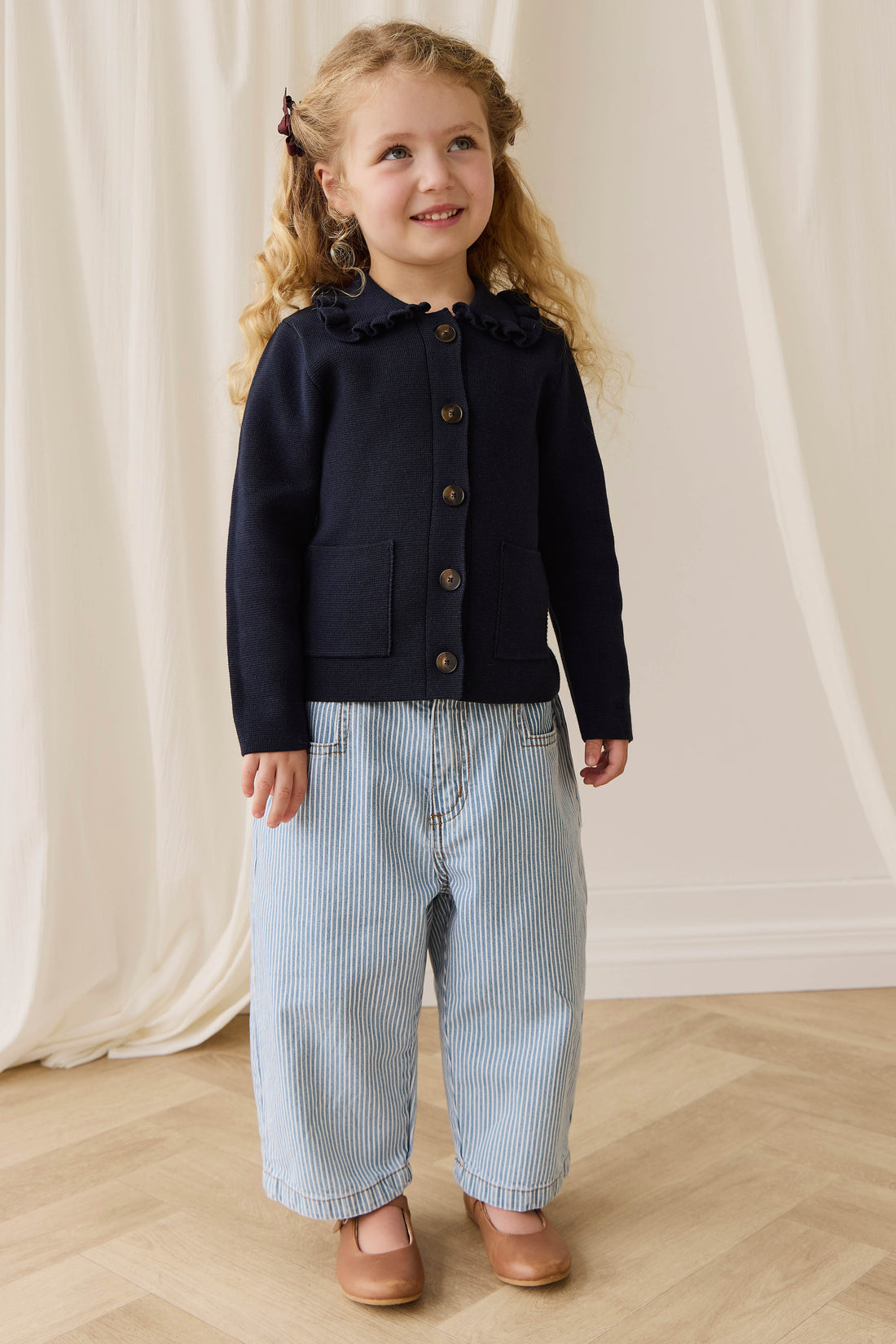 Abel Pant - Holiday Stripe Childrens Pant from Jamie Kay USA