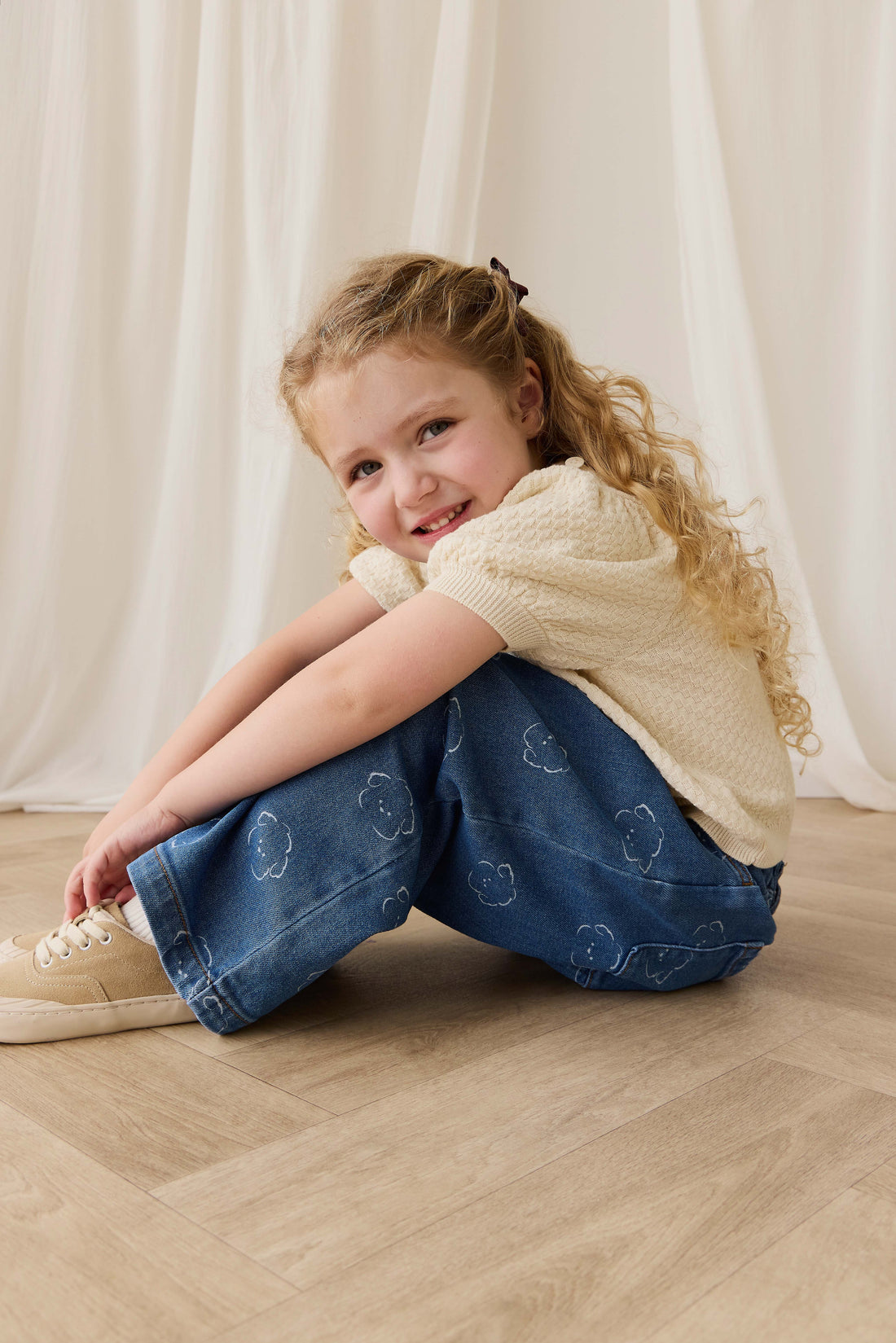 Annie Top-Cornsilk Childrens Top from Jamie Kay USA