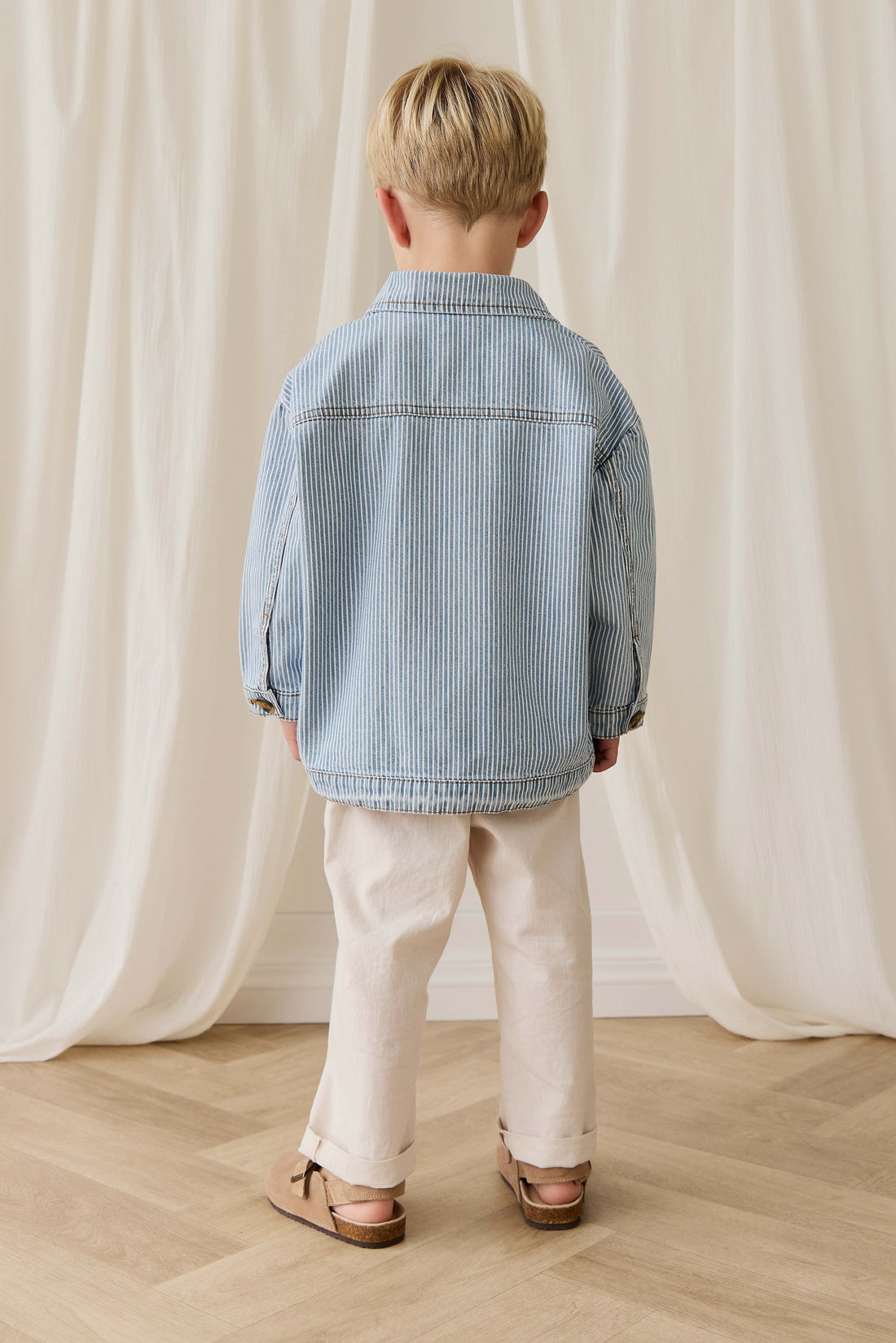 Axel Jacket - Holiday Stripe Childrens Jacket from Jamie Kay USA