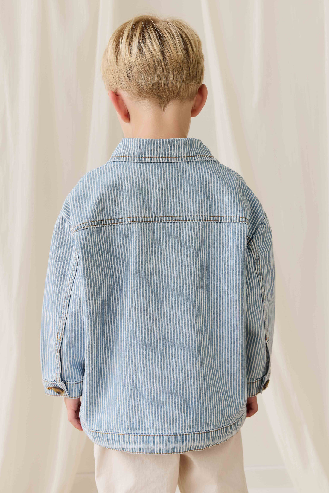 Axel Jacket - Holiday Stripe Childrens Jacket from Jamie Kay USA