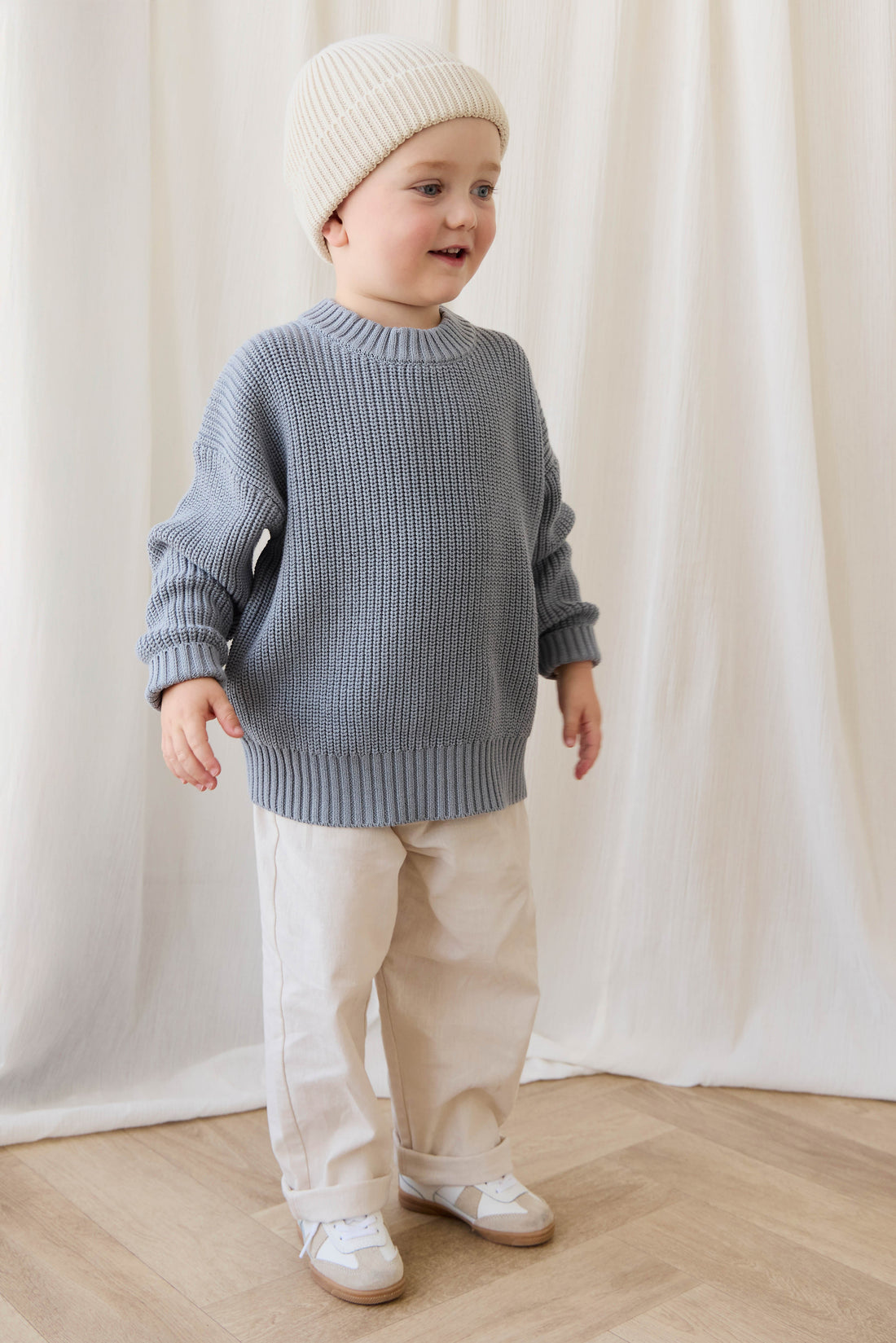 Johan Knit Jumper-Dawn Childrens Jumper from Jamie Kay USA
