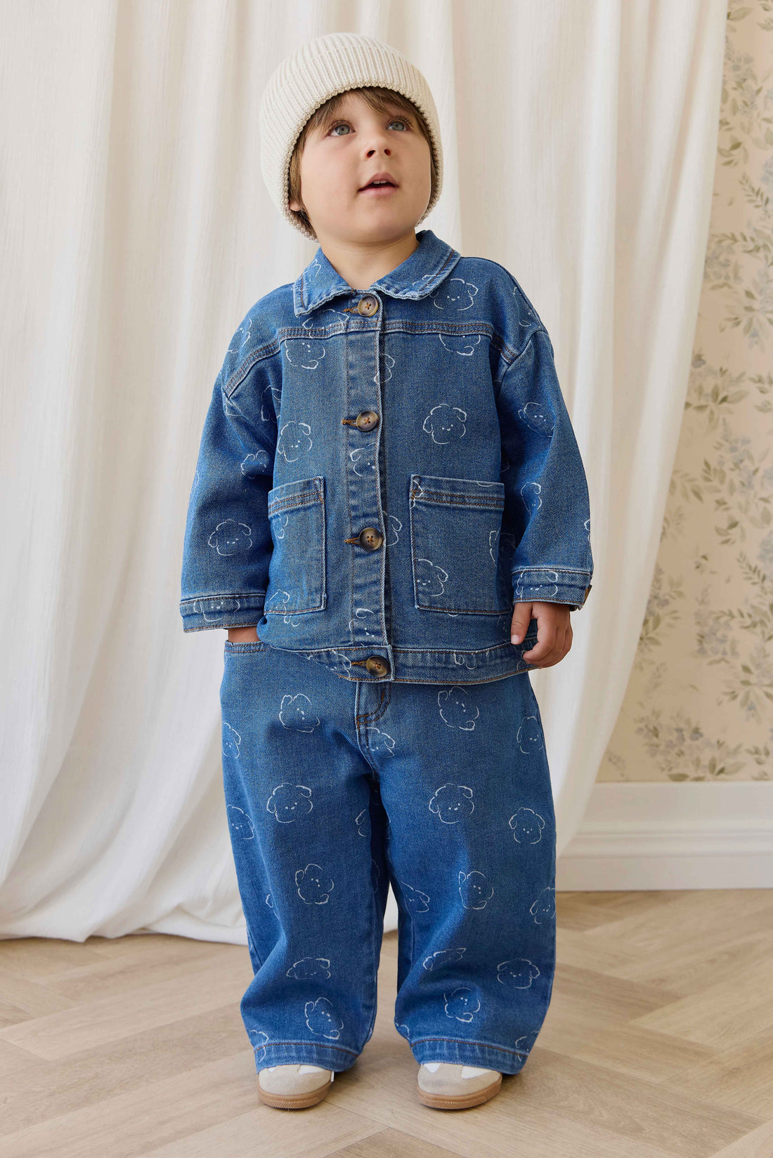 Abel Pant-Haru Denim Childrens Pant from Jamie Kay USA