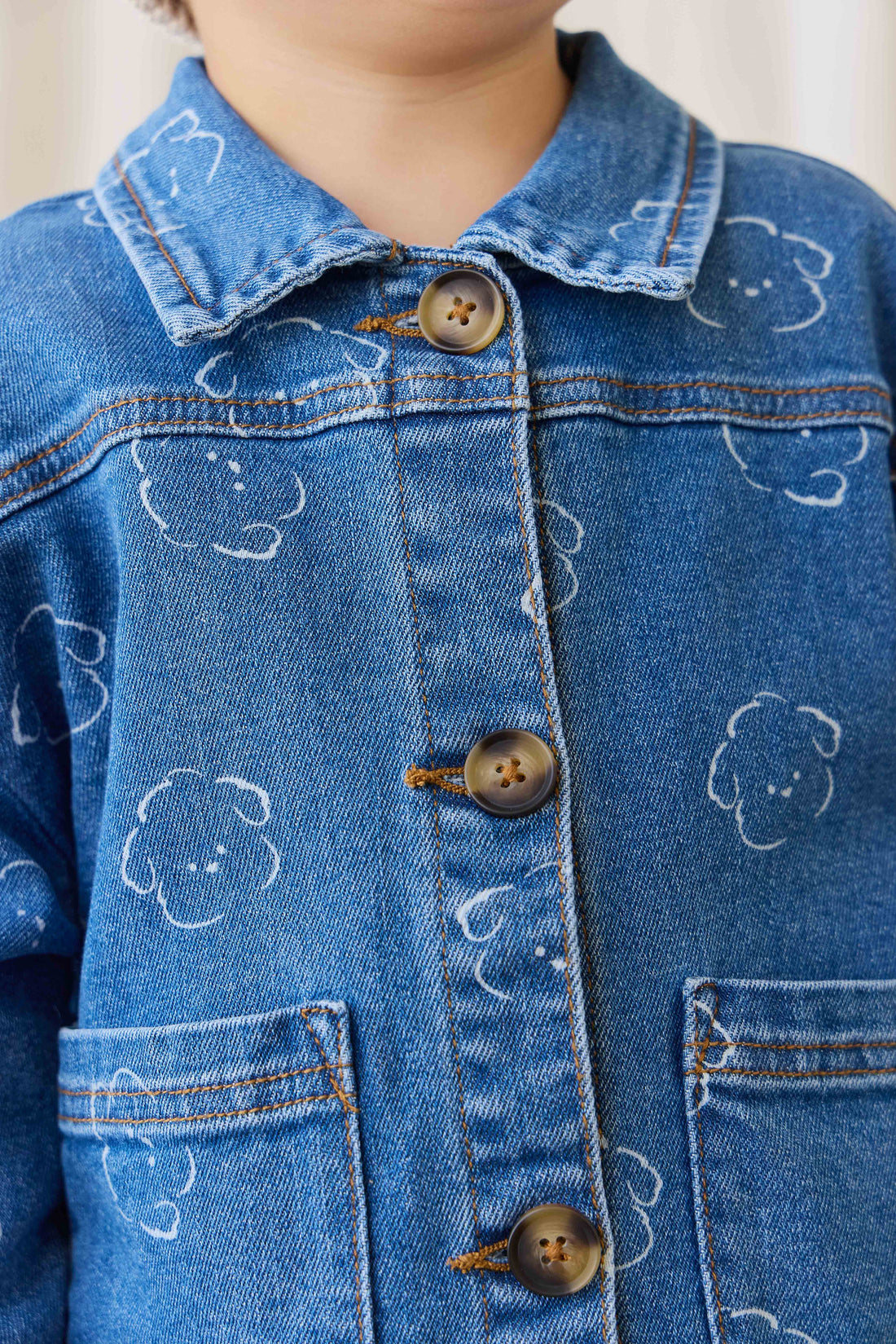 Axel Jacket-Haru Denim Childrens Jacket from Jamie Kay USA