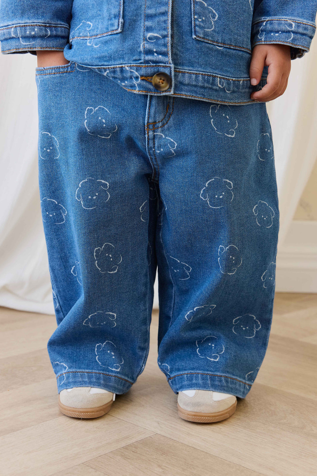 Abel Pant-Haru Denim Childrens Pant from Jamie Kay USA