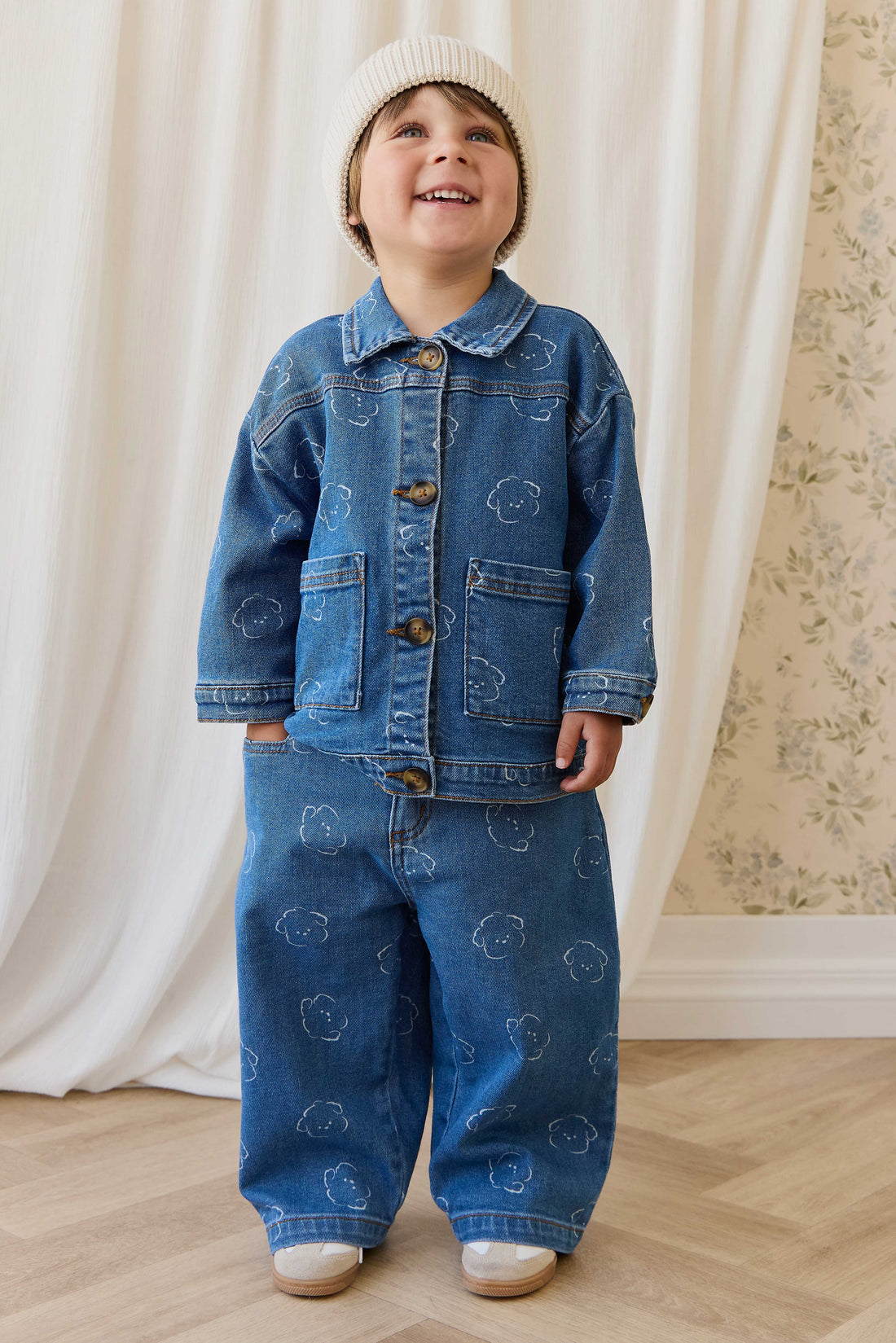 Axel Jacket-Haru Denim Childrens Jacket from Jamie Kay USA