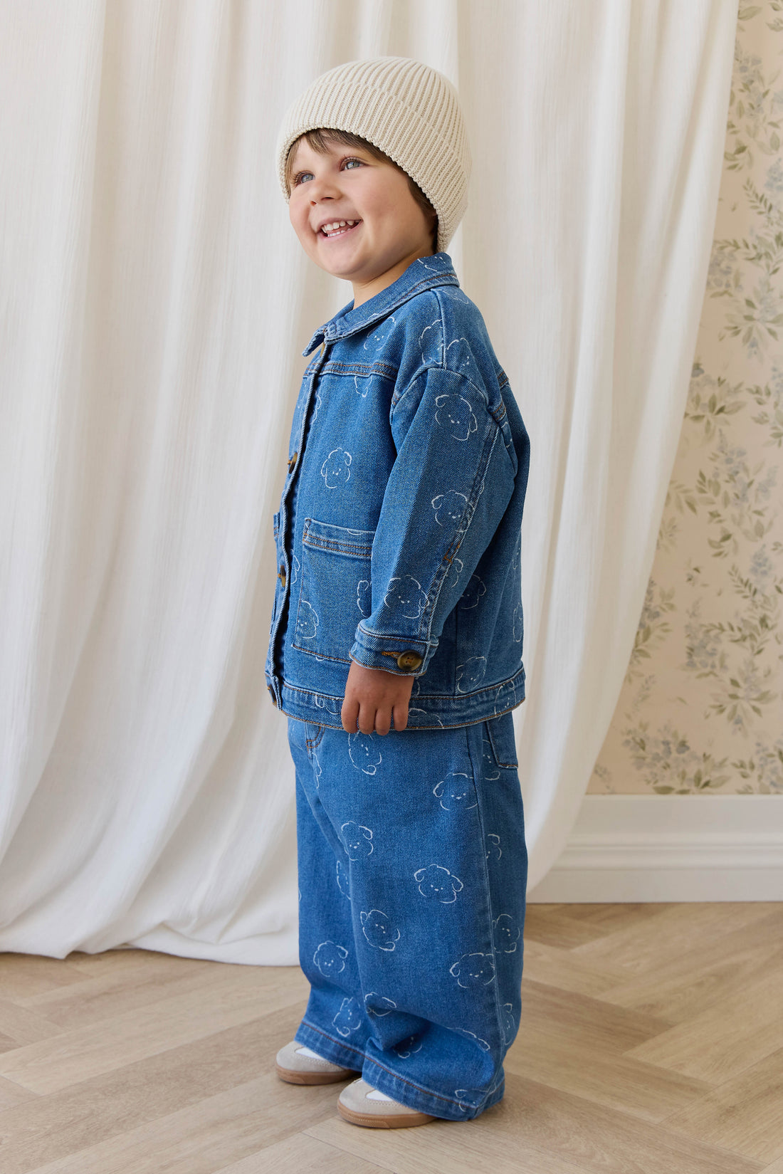 Abel Pant-Haru Denim Childrens Pant from Jamie Kay USA