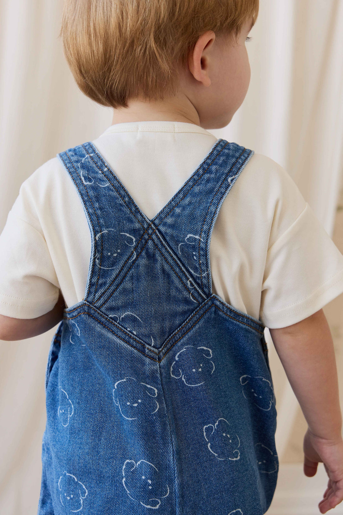Blair Overall-Haru Denim Childrens Overall from Jamie Kay USA