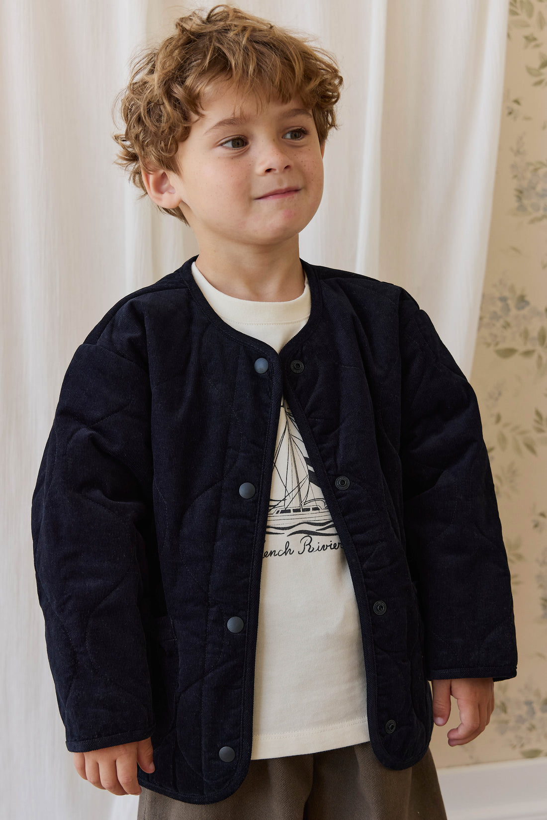 Jethro Puffer Jacket-Eclipse Childrens Jacket from Jamie Kay USA
