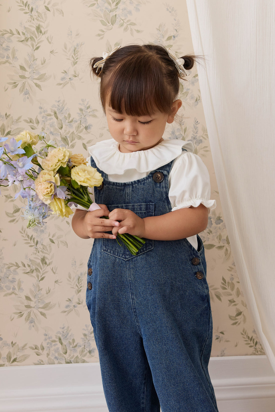 Dorian Overall-Classic Denim Childrens Overall from Jamie Kay USA