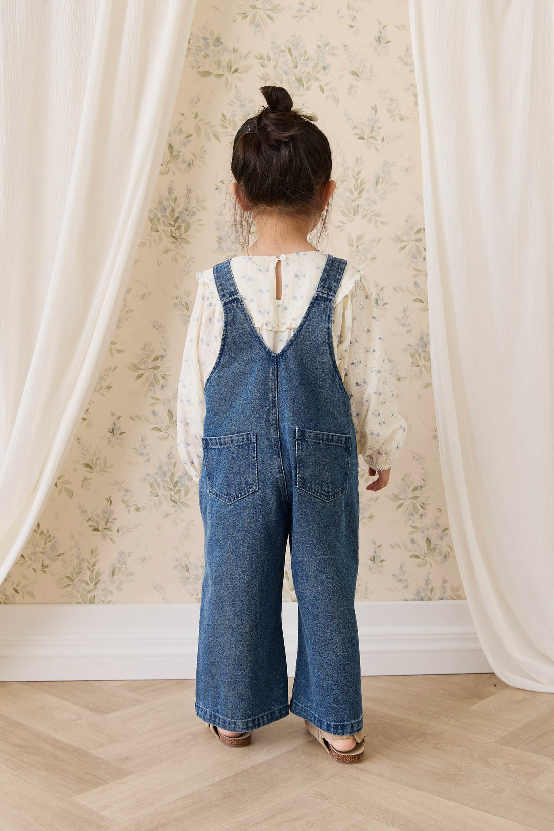 Dorian Overall-Classic Denim Childrens Overall from Jamie Kay USA