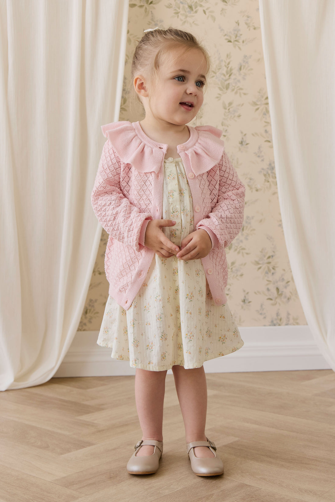 Mary Cardigan-Cotton Candy Childrens Cardigan from Jamie Kay USA