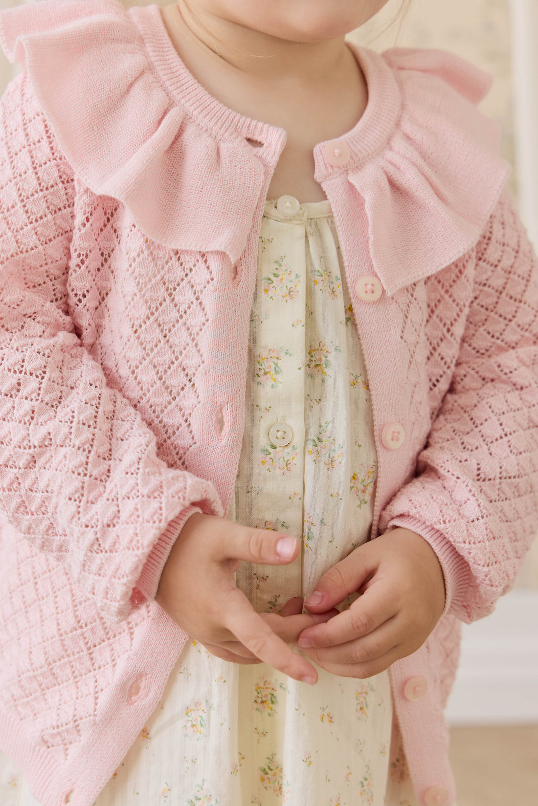 Mary Cardigan-Cotton Candy Childrens Cardigan from Jamie Kay USA