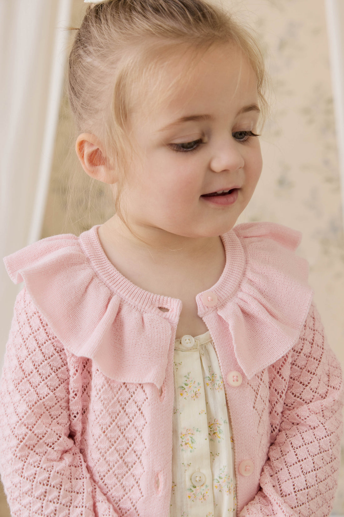 Mary Cardigan-Cotton Candy Childrens Cardigan from Jamie Kay USA