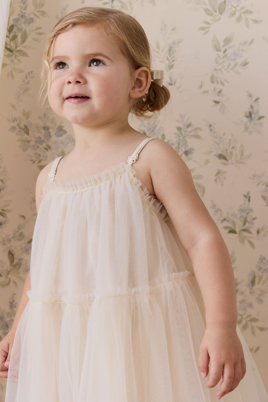 Nylah Dress-Swan Childrens Dress from Jamie Kay USA