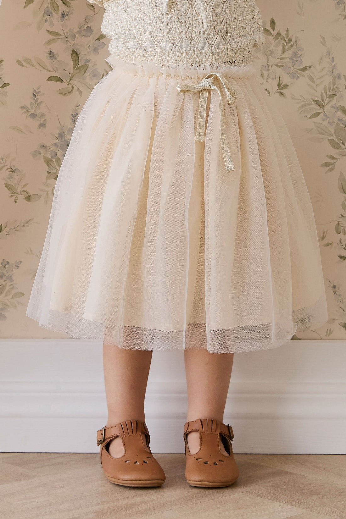 Lucille Skirt-Swan Childrens Skirt from Jamie Kay USA