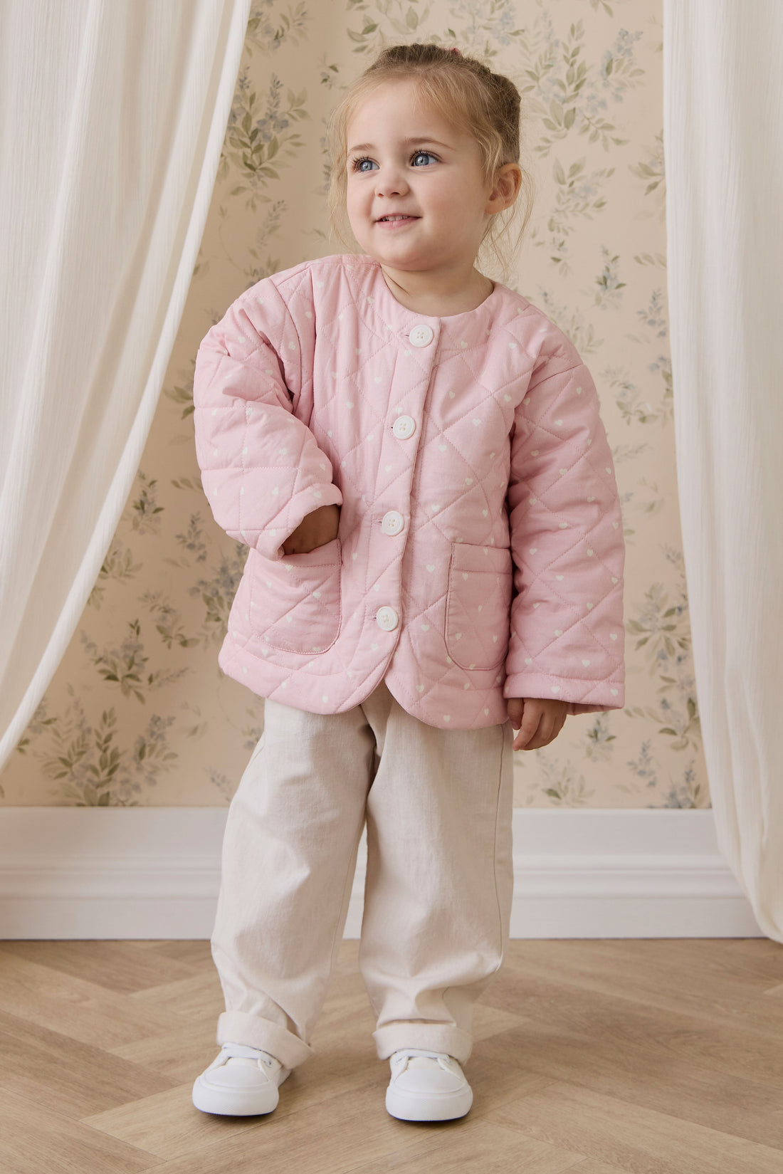 Colette Jacket-Mon Amour Trinket Childrens Jacket from Jamie Kay USA