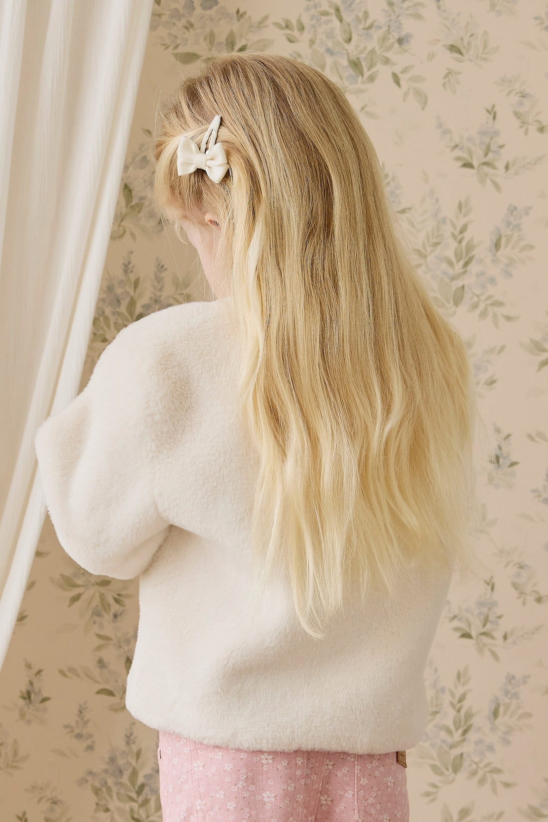 Bowie Jacket-Vanilla Childrens Footwear from Jamie Kay USA