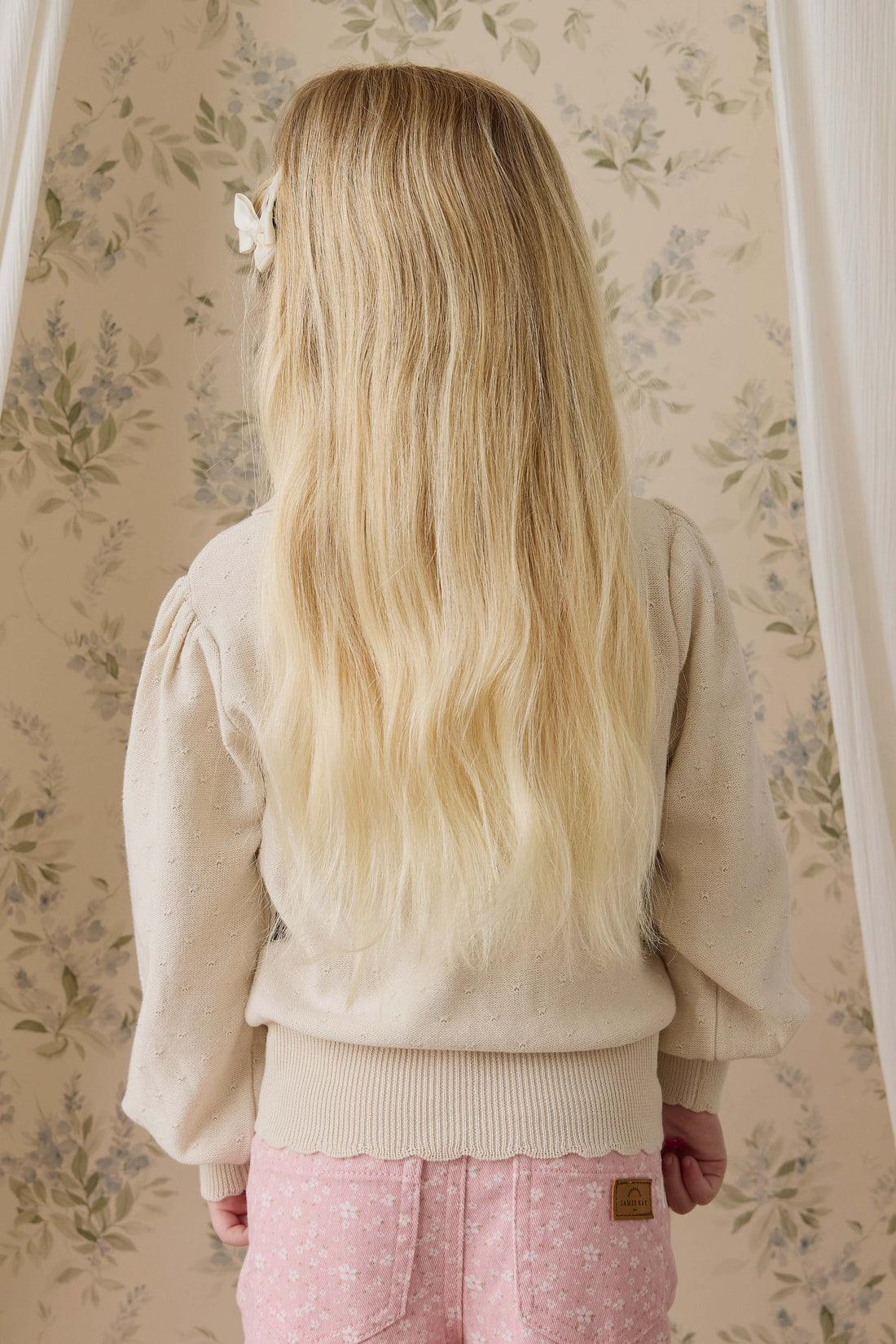 Jenny Jumper-Vanilla Childrens Jumper from Jamie Kay USA