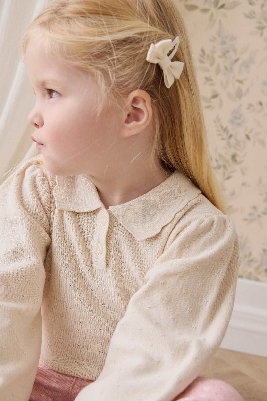 Jenny Jumper-Vanilla Childrens Jumper from Jamie Kay USA