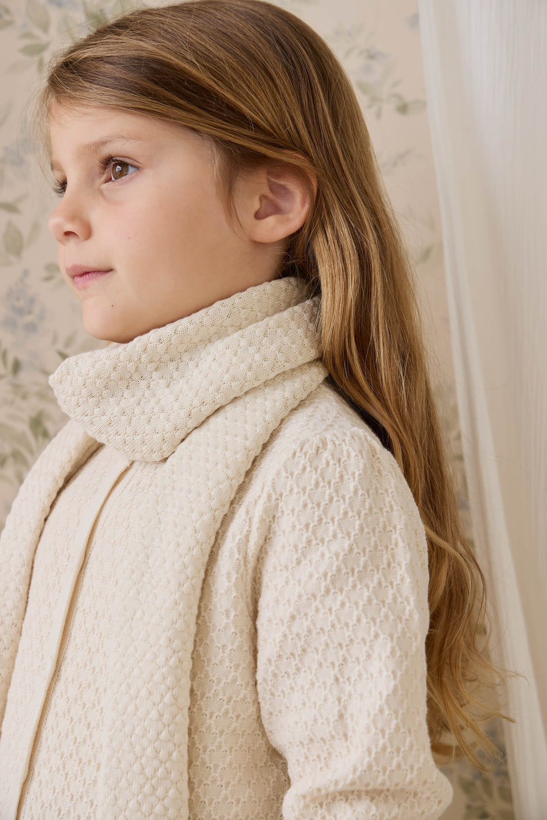 Clementine Scarf-Vanilla Childrens Scarf from Jamie Kay USA