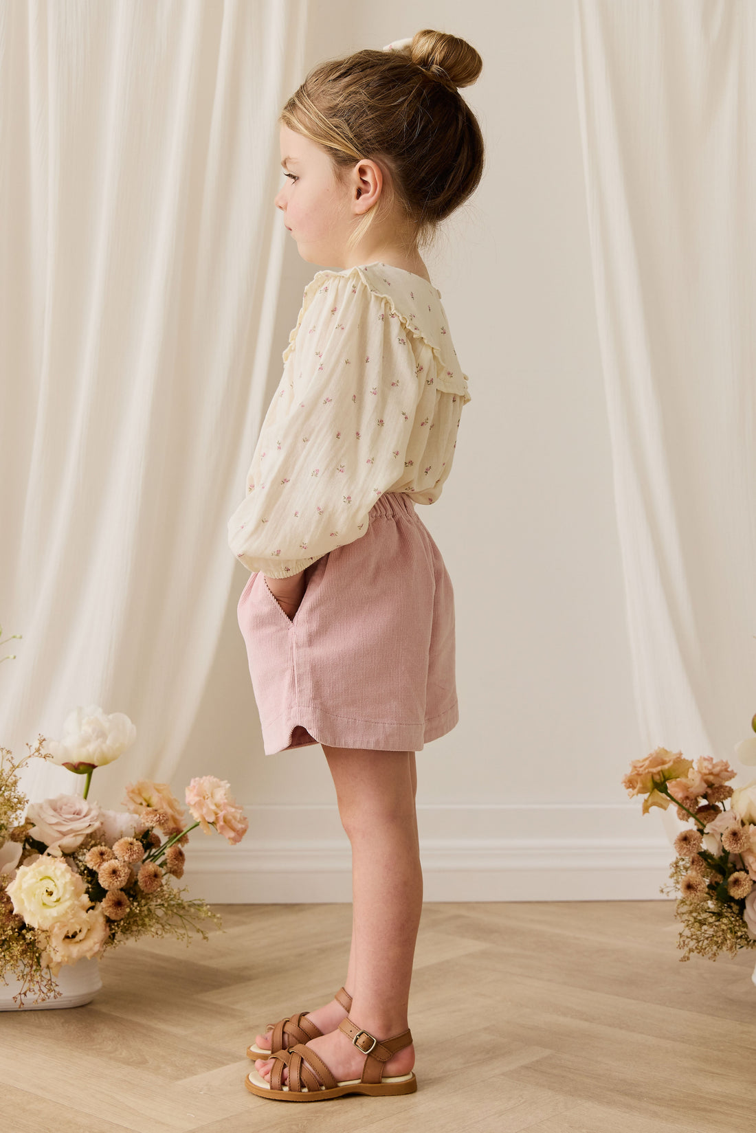 Jardine Short - Trinket Childrens Shorts from Jamie Kay USA