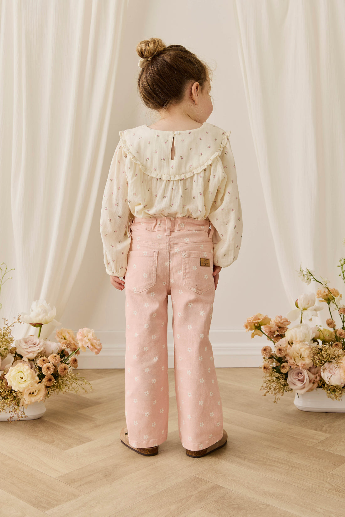 Blair Pant - Josie Floral Trinket Childrens Pant from Jamie Kay USA
