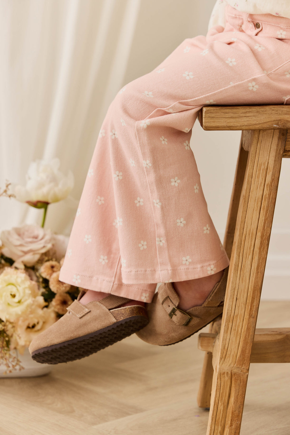Blair Pant - Josie Floral Trinket Childrens Pant from Jamie Kay USA