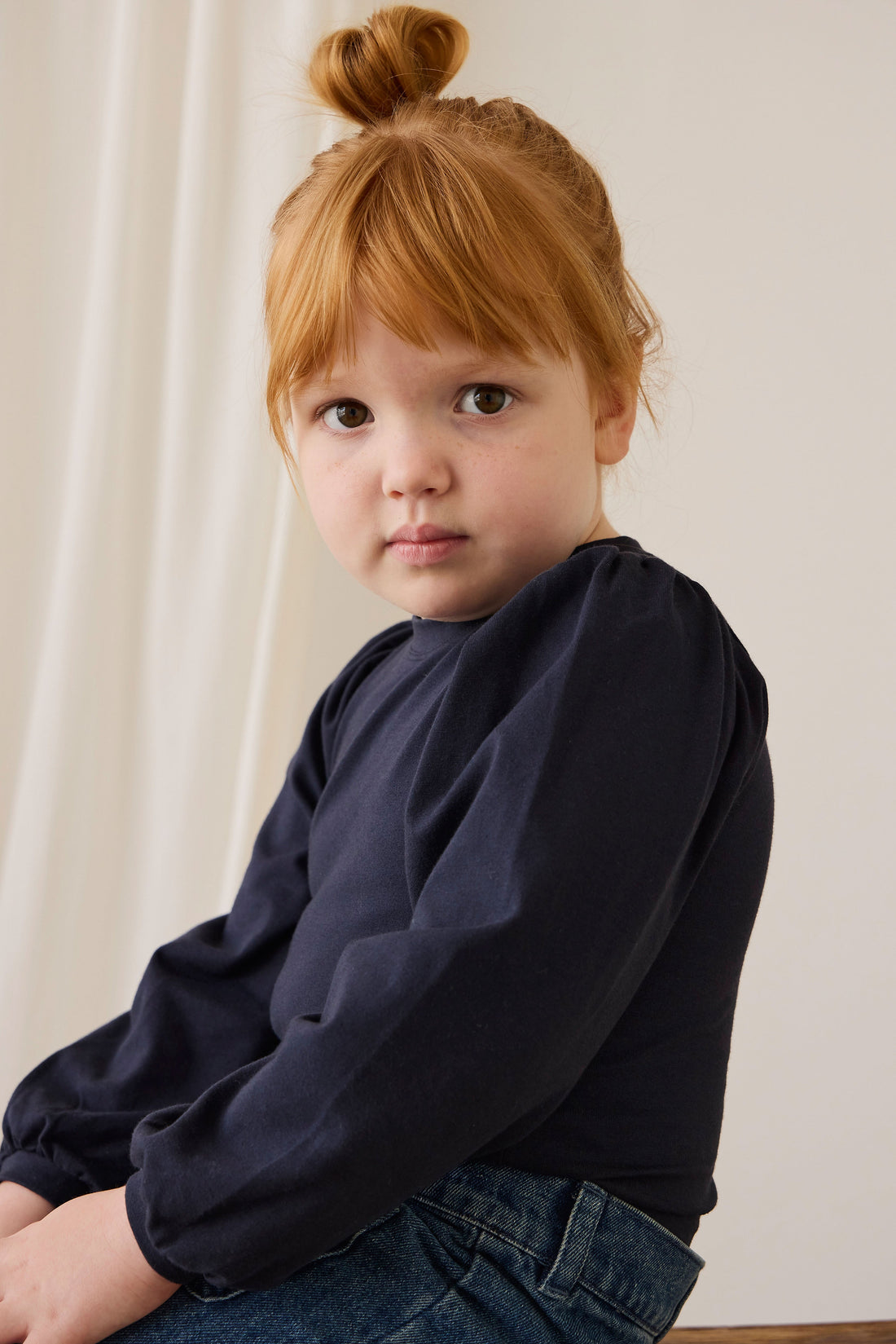 Pima Cotton Nylah Top - Eclipse Childrens Top from Jamie Kay USA