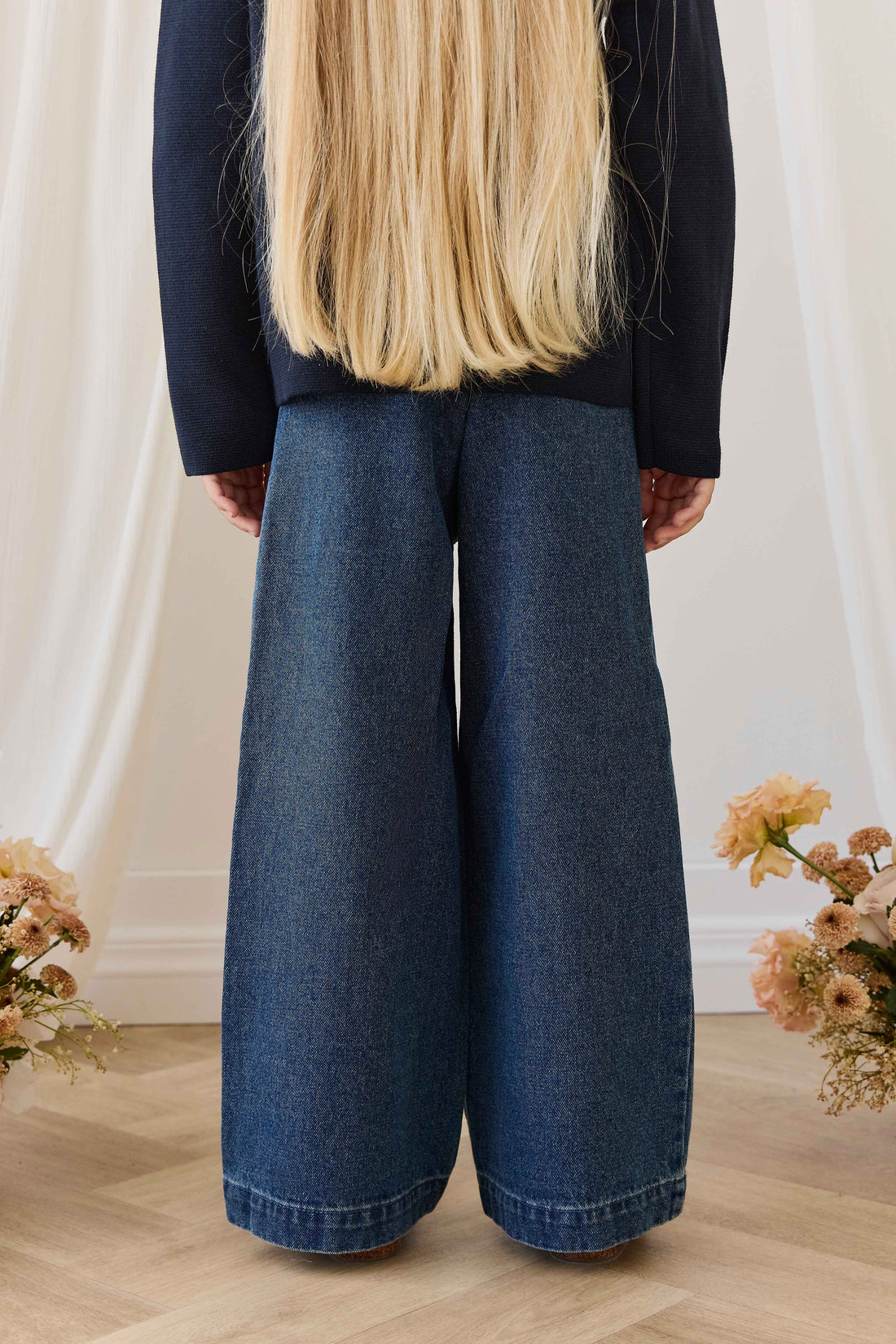 Theodora Pant - Classic Denim Childrens Pant from Jamie Kay USA