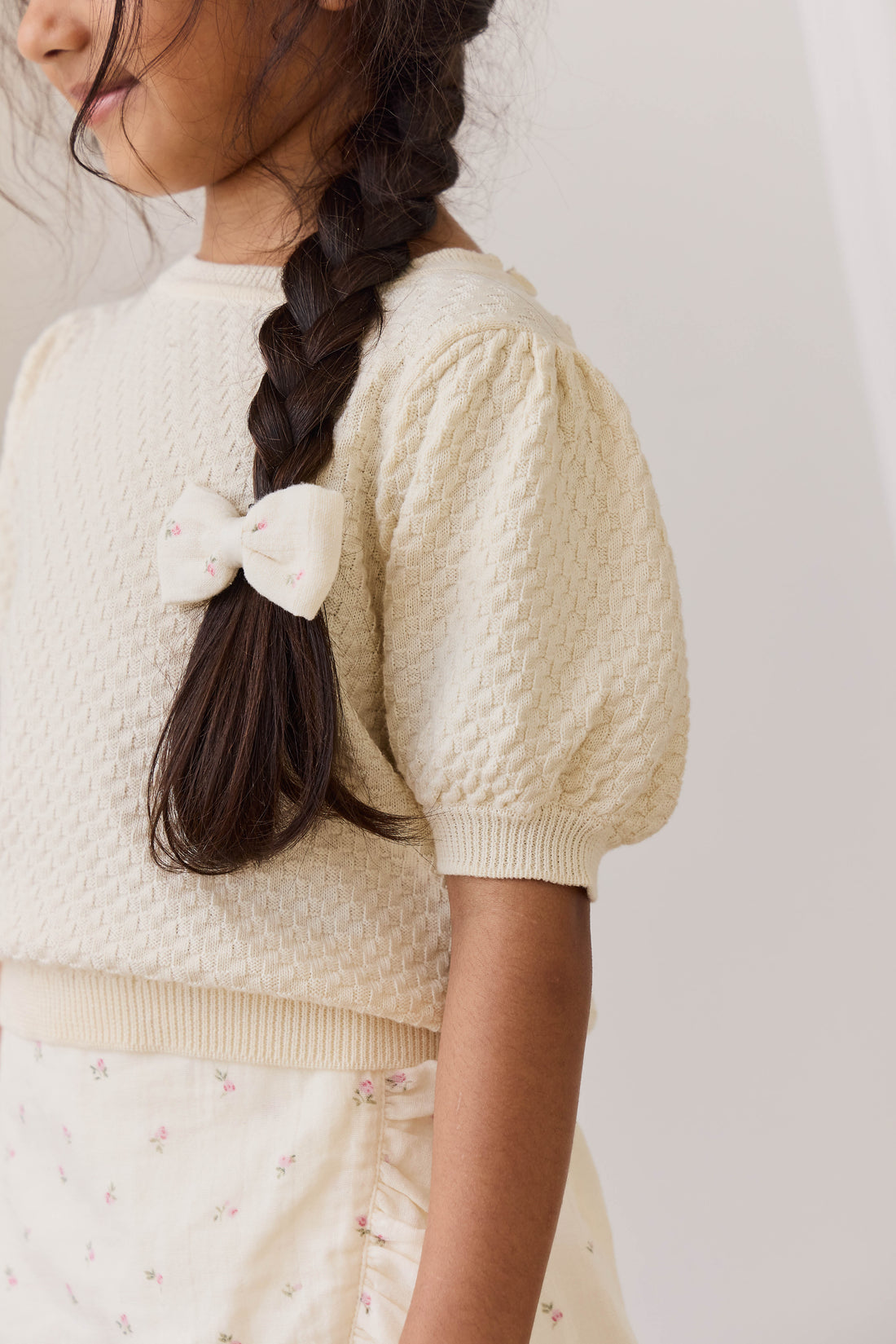 Annie Top - Vanilla Childrens Top from Jamie Kay USA