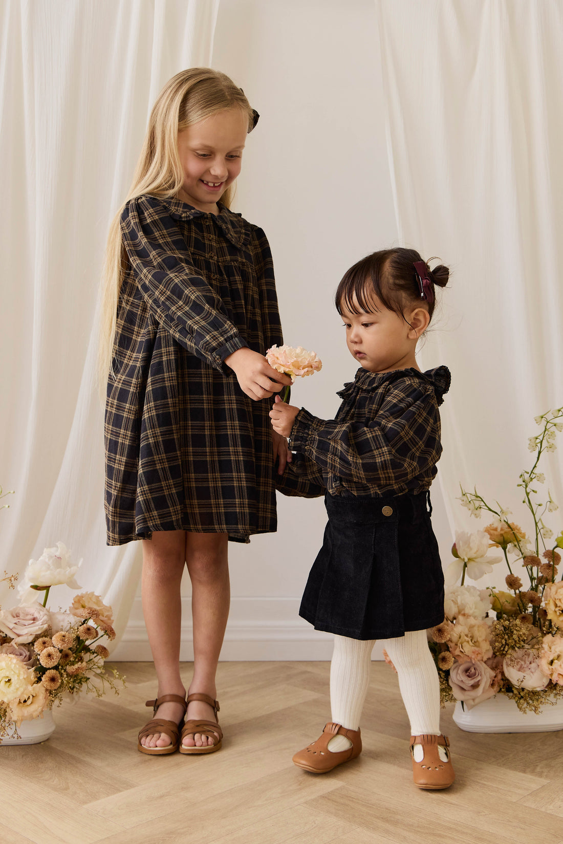 Chelsea Skirt - Ebony Childrens Skirt from Jamie Kay USA