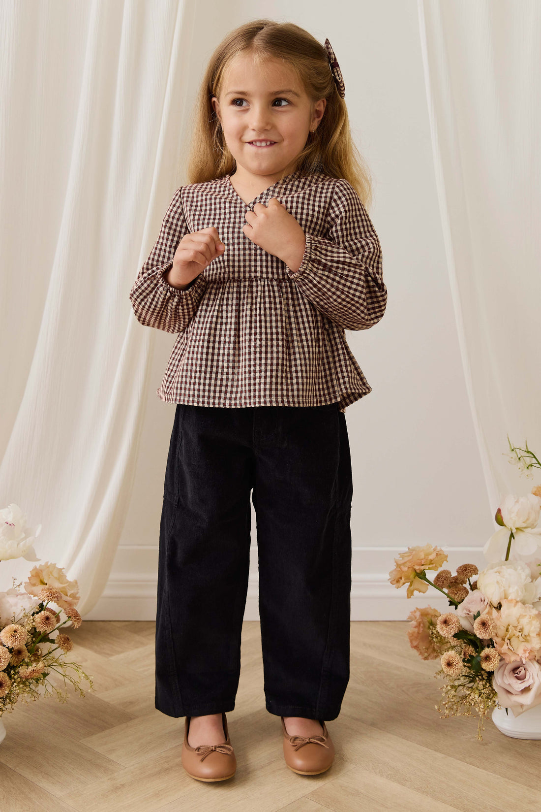 Willa Pant - Ebony Childrens Pant from Jamie Kay USA