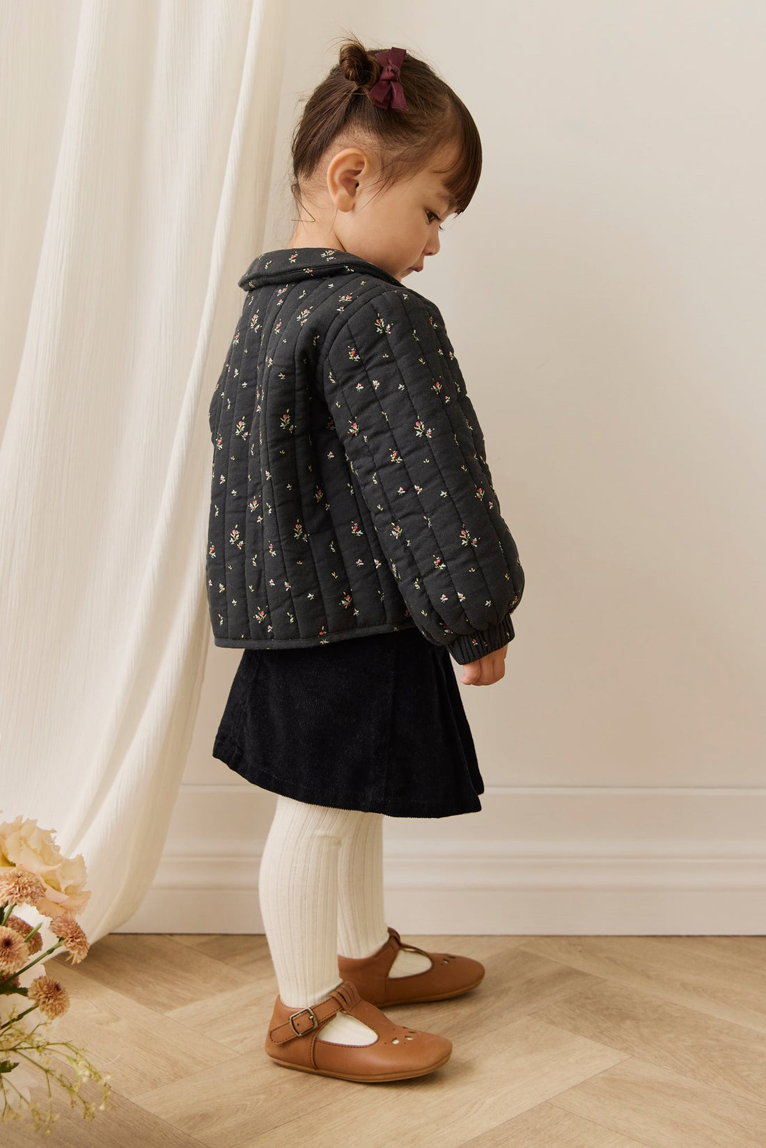 Yara Jacket - Dina Ebony Childrens Jacket from Jamie Kay USA