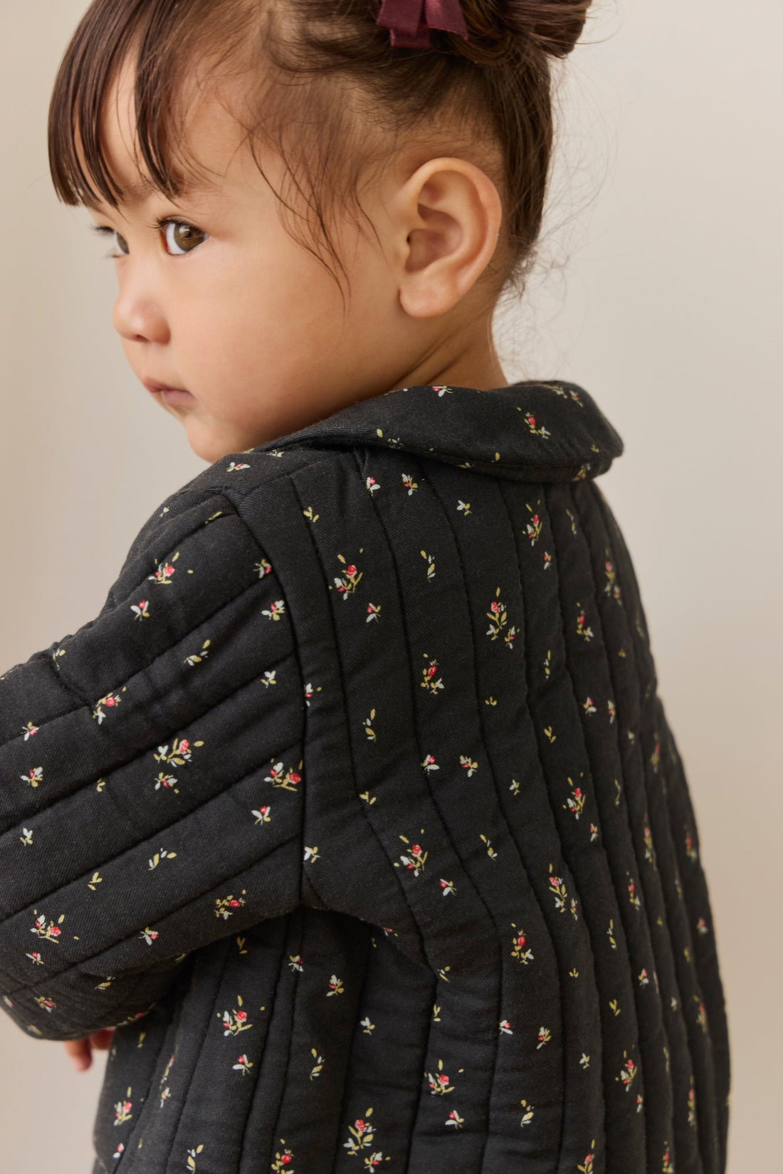 Yara Jacket - Dina Ebony Childrens Jacket from Jamie Kay USA