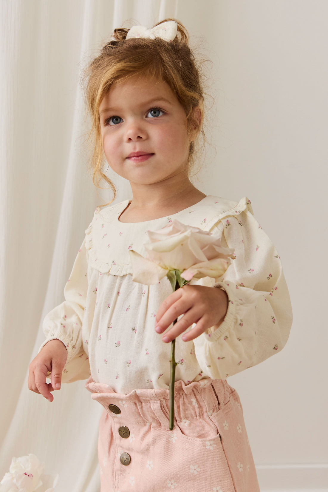 Briella Skirt - Josie Floral Trinket Childrens Skirt from Jamie Kay USA