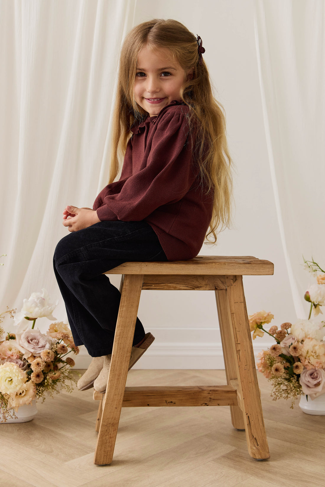 Willa Pant - Ebony Childrens Pant from Jamie Kay USA