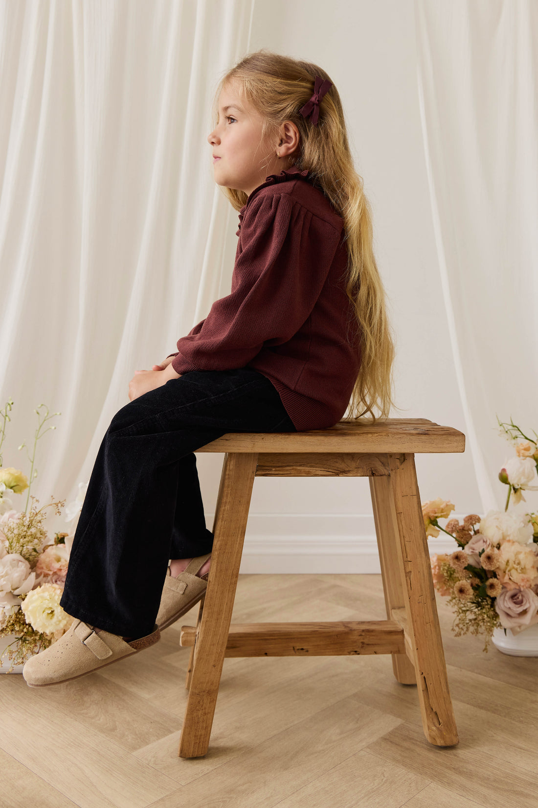 Willa Pant - Ebony Childrens Pant from Jamie Kay USA