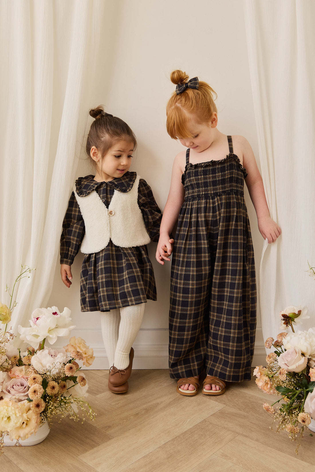 Petal Vest - Natural Childrens Vest from Jamie Kay USA