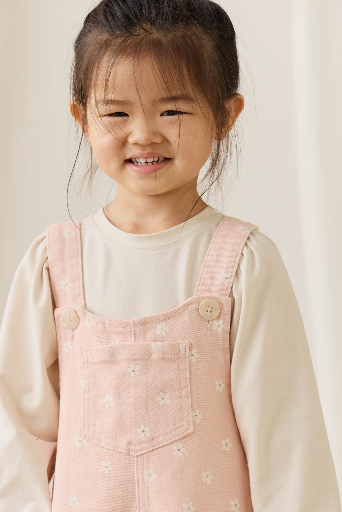 Dorian Overall - Josie Floral Trinket Childrens Overall from Jamie Kay USA