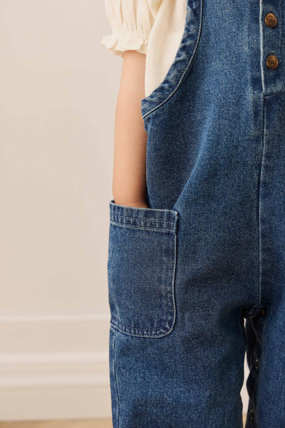 Ace Overall - Classic Denim Childrens Overall from Jamie Kay USA