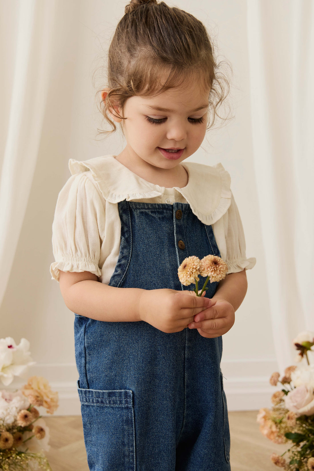 Ace Overall - Classic Denim Childrens Overall from Jamie Kay USA