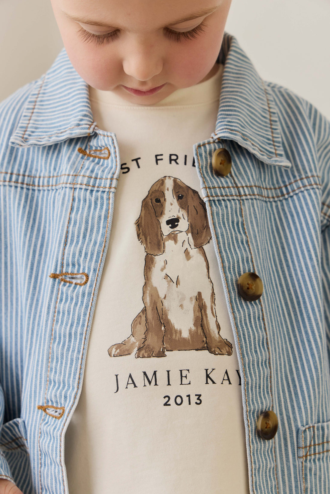 Axel Jacket - Holiday Stripe Childrens Jacket from Jamie Kay USA