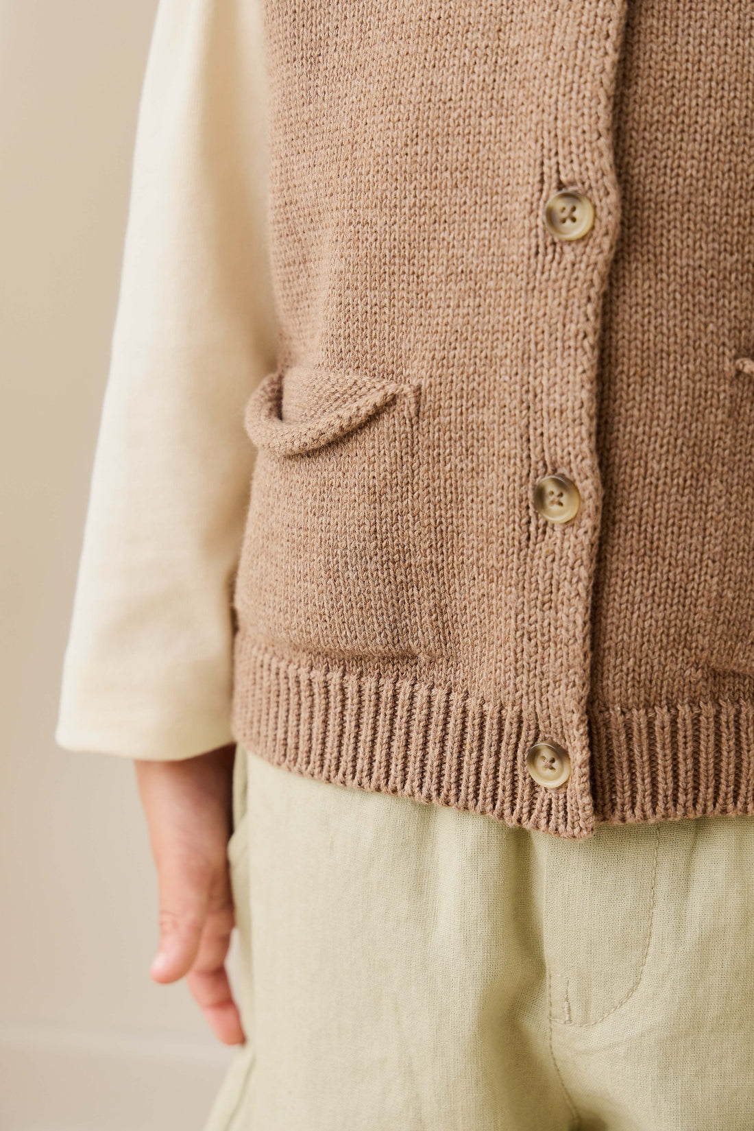 Flynn Vest - Doe Childrens Vest from Jamie Kay USA