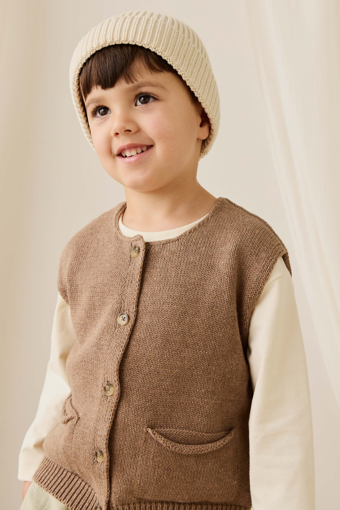 Flynn Vest - Doe Childrens Vest from Jamie Kay USA