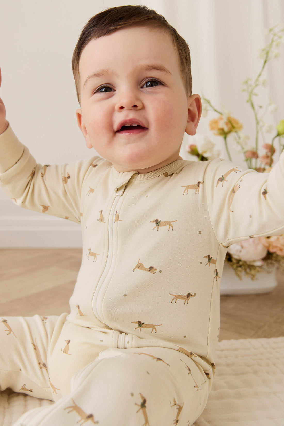 Organic Cotton Jude Onepiece - Play Ball Cassava Childrens Onepiece from Jamie Kay USA