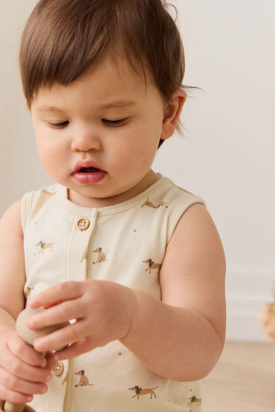 Organic Cotton Rupert Onepiece - Play Ball Cassava Childrens Onepiece from Jamie Kay USA