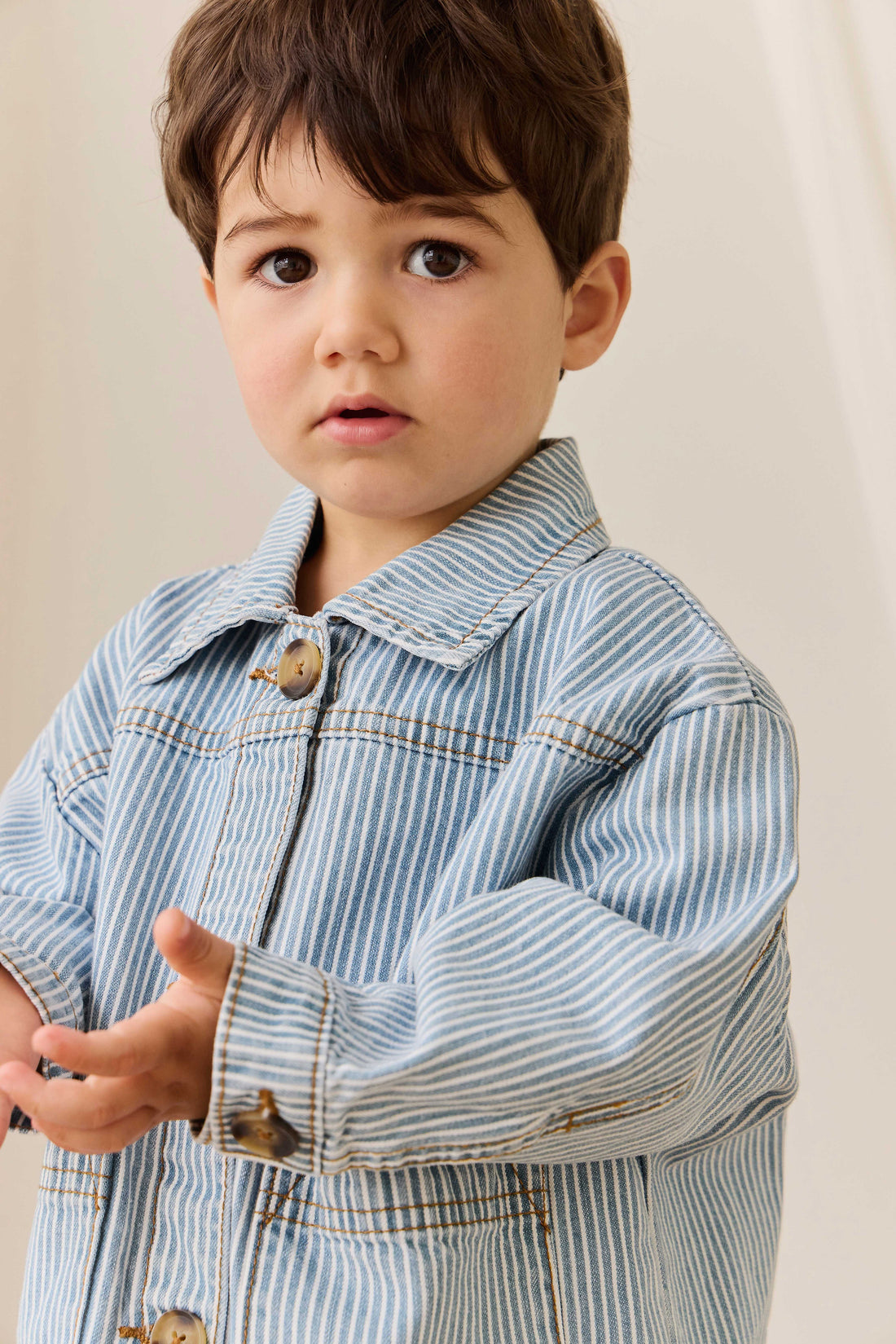 Axel Jacket - Holiday Stripe Childrens Jacket from Jamie Kay USA