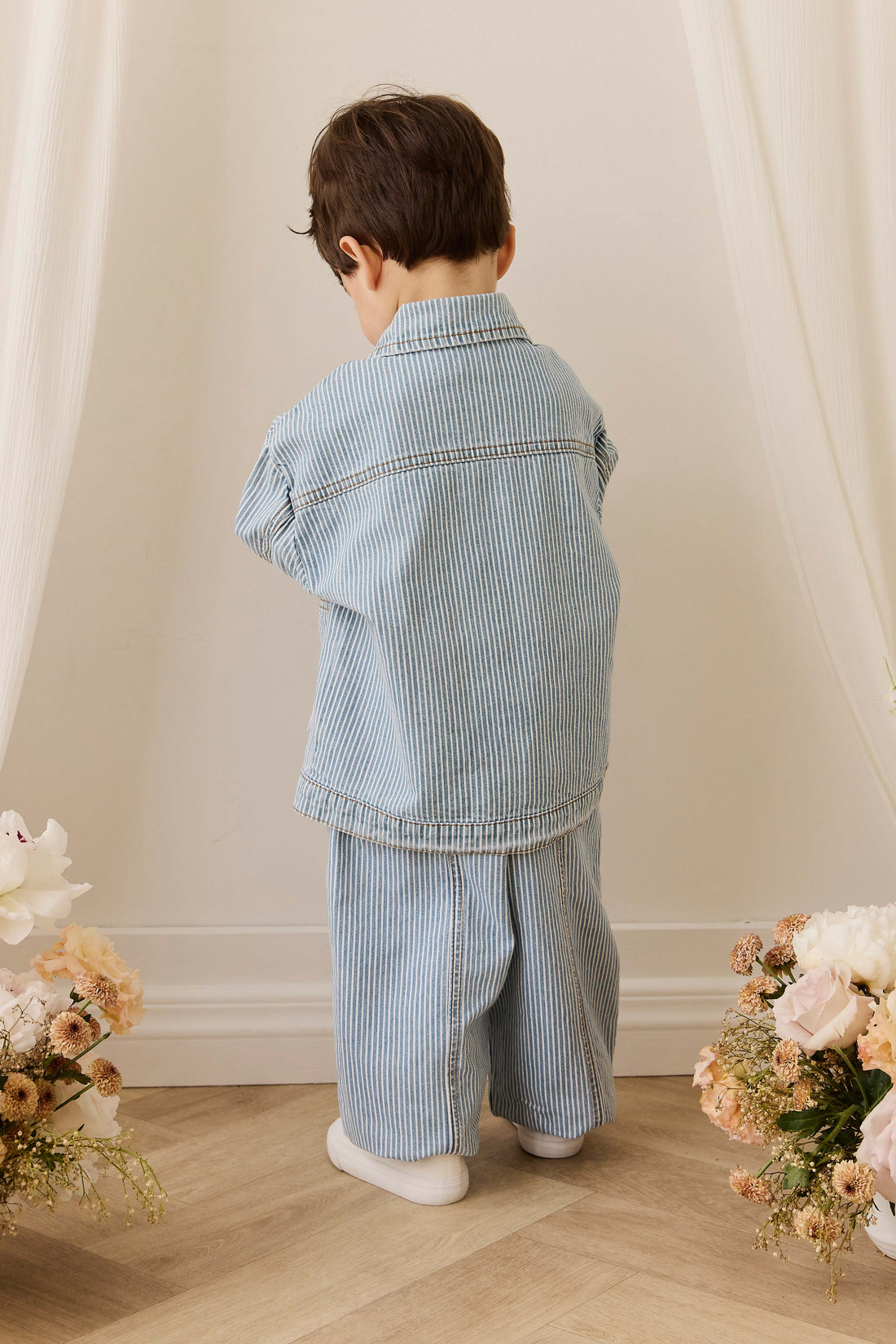 Abel Pant - Holiday Stripe Childrens Pant from Jamie Kay USA